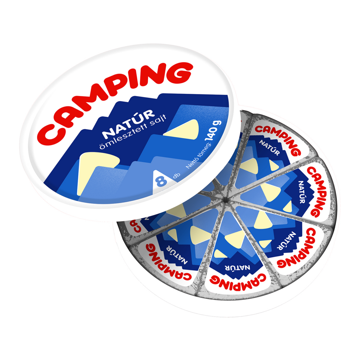 Camping natúr kördobozos 140g