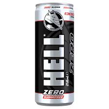 HELL Zero tuttifruttiízű, koffeintartalmú, szénsavas, alkoholmentes ital édesítőszerekkel 250 ml