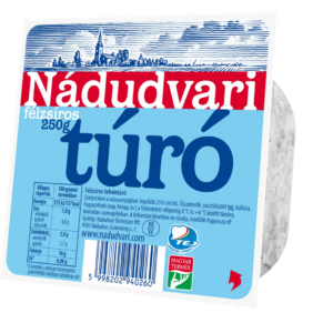 Nádudvari félzsíros túró 250 g