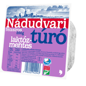 Nádudvari laktózmentes félzsíros tehéntúró 250 g