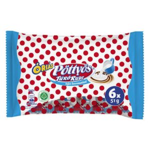 Pöttyös - Óriás Túró Rudi, tejcsokis 6x51g