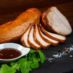Kisfüstös - barbecue pácban főtt-füstölt prémium csirkemell 250g