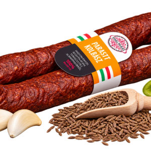 Tóalmási - füstölt egész köményes csemege szárazkolbász kb. 450g/pár
